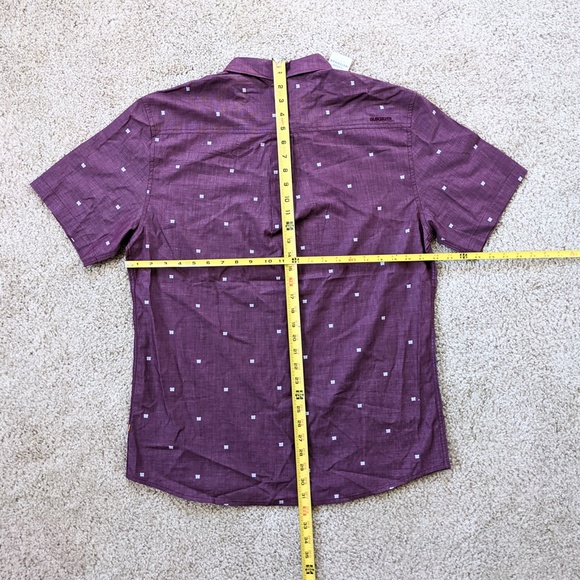 NEW Quiksilver Waterman Collection Button Up Shirt - Picture 7 of 12